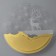 Bra "Snow Territory" LED 20W 4000k gold 24x24x4 cm