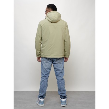Male spring jacket, size 58, light green color-7