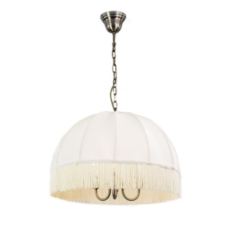 Lamp "Basel", 3x60W E14, beige 51x51x50 cm