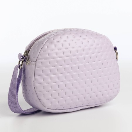 Bag's bag with lightning, lilac color