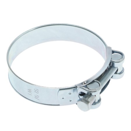 The clamp zein English, diameter 92-97 mm, width 24 mm, galvanized