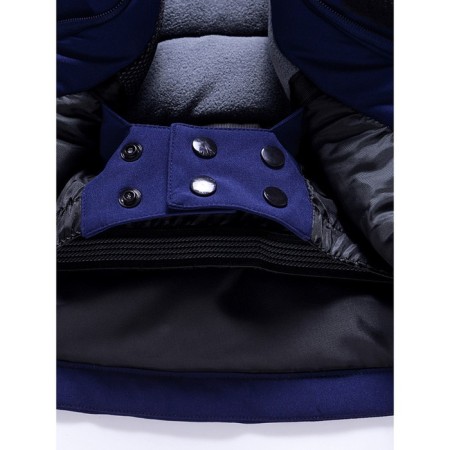 Ski costume for a boy, dark blue color, height 98 cm-2