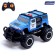 Radio -controlled jeep "Police", works from batteries, blue color
