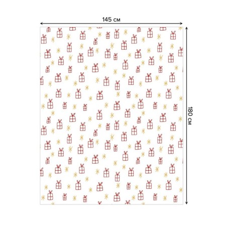 The tablecloth on the table “Many gifts”, rectangular, Saten, size 145x180 cm-1