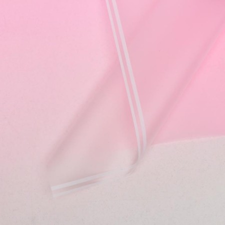 Matte film "Line of the gradient" light pink, 0.58 x 0.58 m