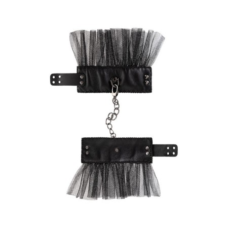 Handcuffs with a grid, black-3