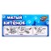 Cute whale, swims in water, works from batteries, blue color