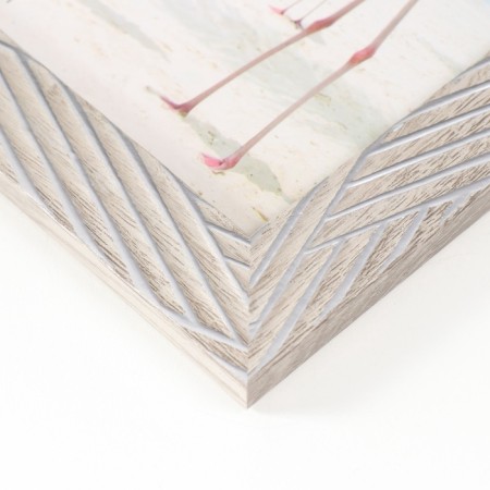Photo frame plastic 13x18 cm "Silver lines on gray" 21.5x16.5 cm-3
