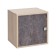 Stella No. 1 Dice Cube 1 section, 360x360x320, Dub Sonoma