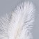 Decor of feathers "Fountain" on the leg, height - 68 cm