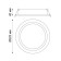 LED LED STERN, 30 W, 3000K, LED, white color, D = 195mm