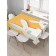 The tablecloth “Easter hares of Naiv”, rectangular, Saten, size 145x180 cm