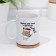 Sublimation mug "Give me coffee and no one will suffer" 320 ml, with application
