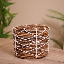 Wicker basket 20x20x17 cm