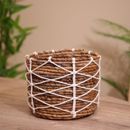 Wicker basket 20x20x17 cm