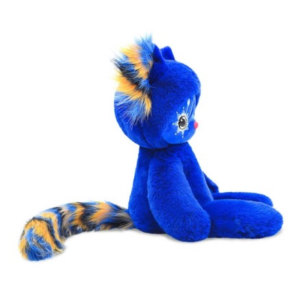Soft toy "Toshi", blue color, 25 cm-1