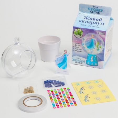Set for experiments "Wonderful Florarium" cold heart-1