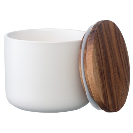 Smart Solutions storage bank, ceramic, white color, 350 ml-5
