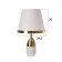 Table lamp "Jean" 1x40W E27 white/bronze 25x25x40cm