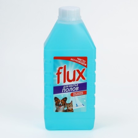 Waste for washing floors "Against the smell of pets", 1000 ml, Flux-3