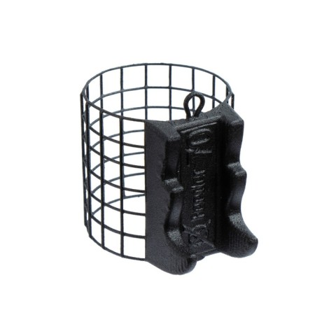 Metallic feeder X-Feeder Me Batman M Grid, Matt Black, 70 g, 30 ml-1