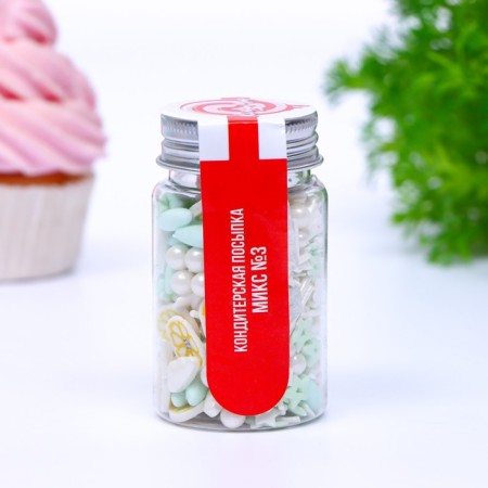 Confectionery Sprinking "Mix No. 3", 50 g-1