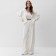 Women's costume (sweatshirt and trousers) KAFTAN PLUSHY p. 40-42, white