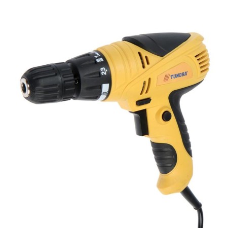 The screwdriver of the network tundra, BZ cartridge, rubberized handle, 400 watts, 800 rpm