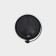 A plastic disposable lid for a glass, with a valve, a pet, d = 9 cm, the color is black, 50 pcs/un