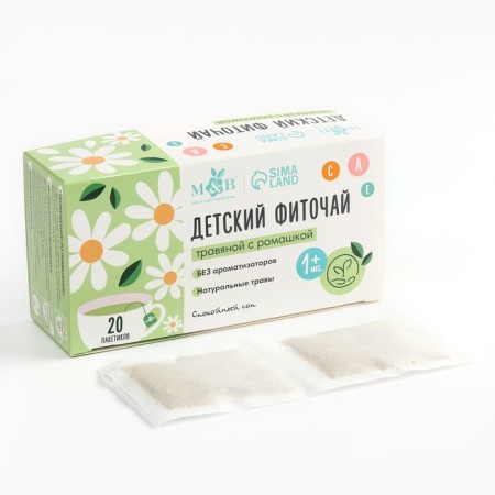 Children's phytochi m & b, herbal with chamomile, 1+ month, 20 p-3