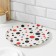 Plastic tray "Makaruns", D = 32 cm, MIX drawing