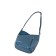 Bag bag claim. Kozh, 2 parts with lightning, blue color 25x15x27cm