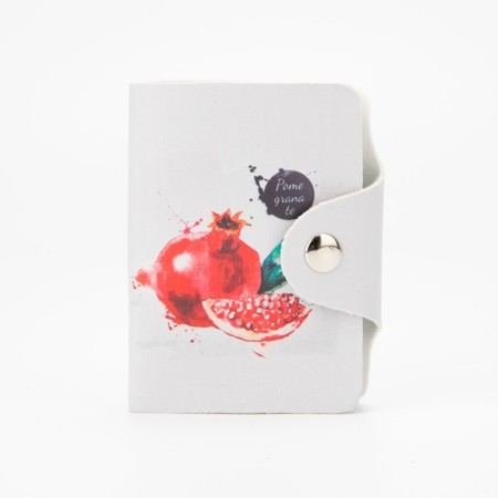 Businessman on the button, 20 cards, white color