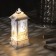 LED figure "Lantern with a deer" 5.5 × 13 × 5.5 cm, plastic, batteries AG13x3, glow warm white