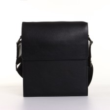 Male bag, black color