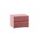 Cleaning room Ester, 590x455x445, velor ultra coral