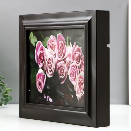 Key "Pink Roses" Wenge 26.5x31.5x4.5 cm-3