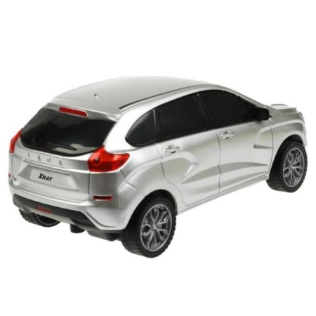 Radio controlled machine, Lada Xray, light effects, 18 cm, silver-3