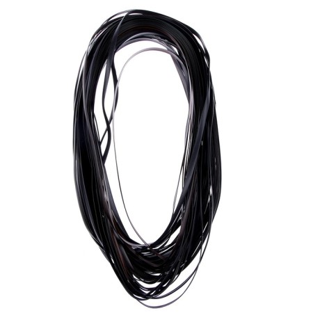 Rang for weaving is artificial, length - 60 m, brown color-2