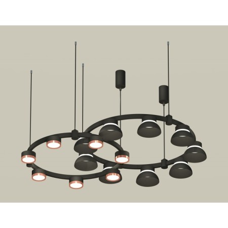 Ambrella Light, XR92091100, GX53 LED 12 W, black sand, pink, white matte