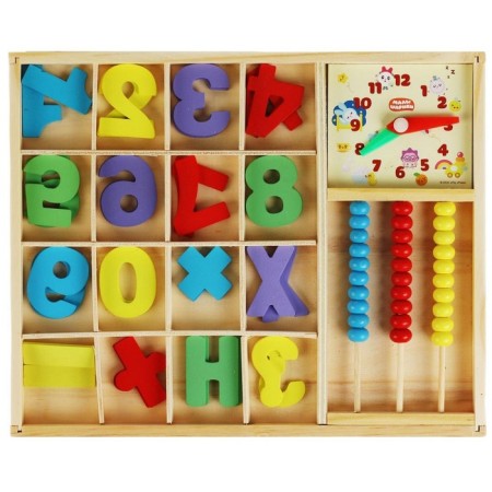 Wooden toy "Account material. Kids "-1