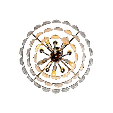 Crystal chandelier with Ambrella Light, Traditional, Tr5177, E14, Color Chrome-4