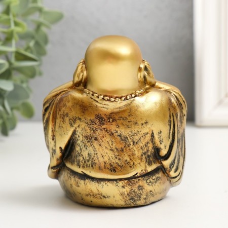 Souvenir Polystone "HOTEY I do not see/I do not hear/I will not say anything" MIX 10x8x7 cm-3