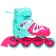 Roller skates sliding onlytop, p. 38-41, luminous wheels PU 70 mm