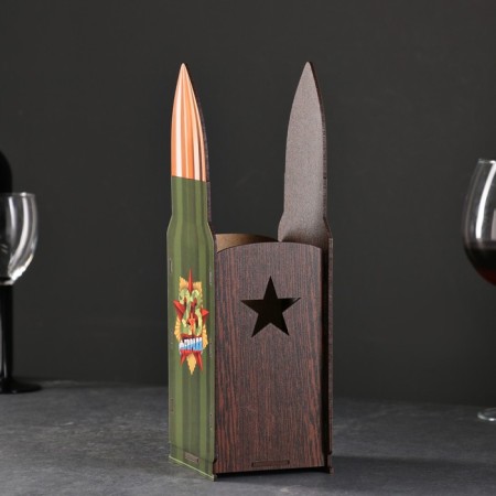 Standing for a bottle "Cartridge" 25x11.5x9.5 cm-1