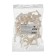 Clips for the mounting pistol Ø 40 mm, white (25 pcs/UP) rexant