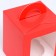 Packaging for one cupcake, red, 9.2 x 9.2 x 11.1 cm
