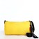 Youth bag with zipper, yellow color