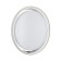 The lamp is wall-flowing Sonex. Hani, 48W, LED, 100x455x455 mm, white, transparent color