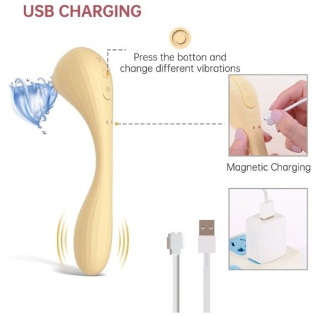 Vibrator Magic Motion Bobi yellow-4
